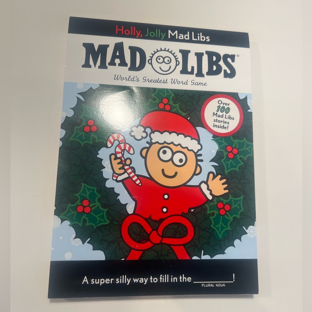 Holly, Jolly Mad Libs Book